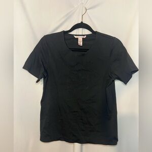 Women’s Victorias Secret Black Short Sleeve Active Top